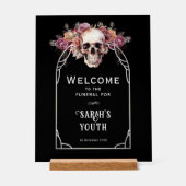 30e anniversaire Affiche de bienvenue funéraire (Recto)