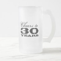 30e anniversaire Beer Mug pour hommes | À trente