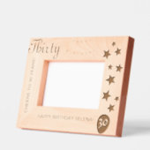 30e anniversaire cadre de conservation gravé (Gauche)