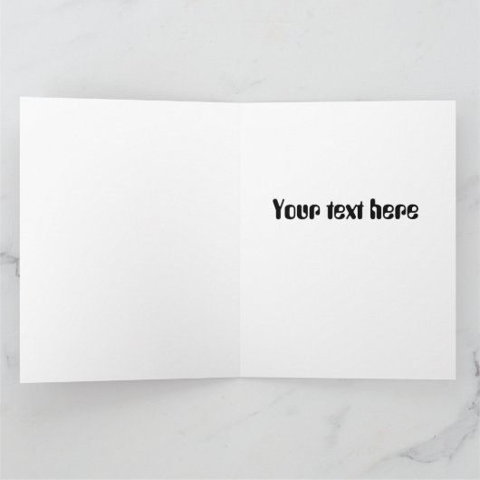 30e anniversaire chat 30 ans simple carte de nom c (Intérieur)