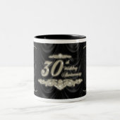 30e anniversaire de Mariage Mug (Centre)