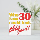 30e anniversaire des invitations (Debout devant)