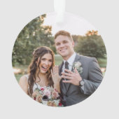 30e anniversaire du Mariage Gold Hearts Couple Pho (dos)