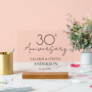 30e anniversaire du Mariage Keepsaké