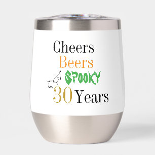 30e anniversaire Halloween Éffrayante fête des Che