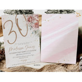 30e anniversaire Invitation Brunch Invitation