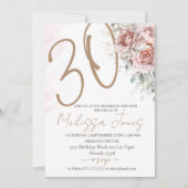 30e anniversaire Invitation Brunch Invitation (Devant)