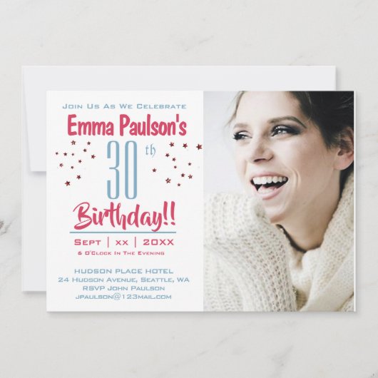 30e anniversaire - Invitation de la fête de la pho (Devant)