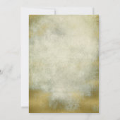 30e anniversaire Invitation Gold Red Aqua Adulte (Dos)