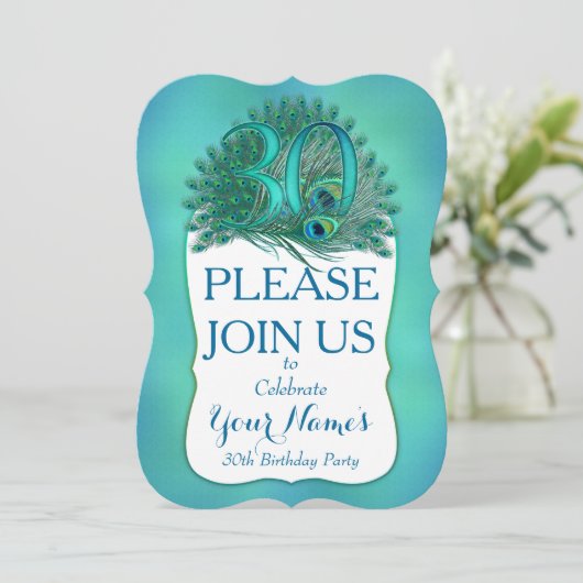 30e anniversaire Invitations (Debout devant)