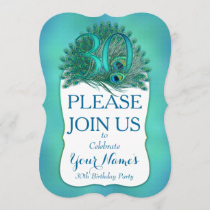 30e anniversaire Invitations