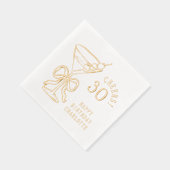 30e anniversaire Martini salue trente personnalisé (Droite)