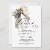 30e anniversaire moderne Invitation photo (Devant)