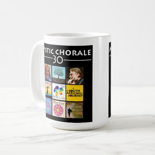 30e anniversaire Mug 15 oz. (Devant gauche)