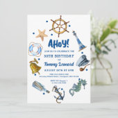 30e anniversaire Nautique été 2024 Invitation (Debout devant)
