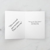 30e anniversaire Noir Blanc Élégant Modèle photo (Intérieur)