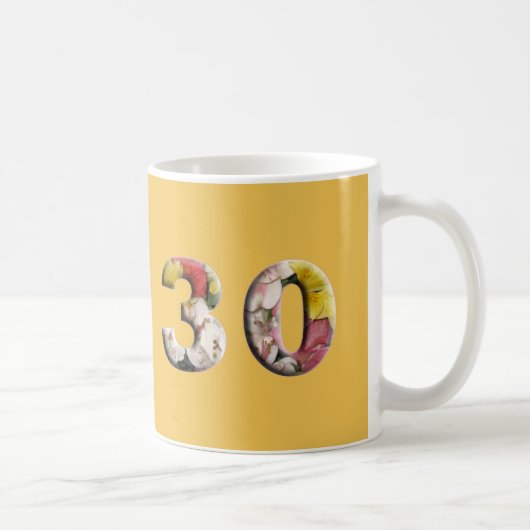 30e anniversaire ou anniversaire Mugs ou Steins (Droite)