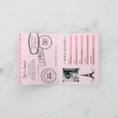 30e anniversaire Paris Passport Invitation (Intérieur)