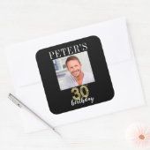 30e anniversaire photo Favoriser les Étiquettes (Enveloppe)