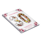 30e anniversaire Photo rose Fleur blanc Livre d'in (Côté Droit)