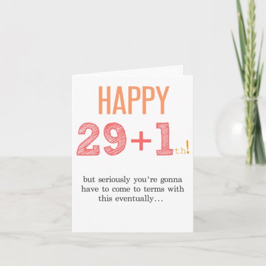 30e anniversaire sale trente carte (Devant)