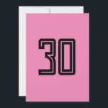 30E ANNIVERSAIRE SIMPLE ROSE INVITATION PERSONNALI<br><div class="desc">30E ANNIVERSAIRE INVITATION PERSONNALISÉE</div>