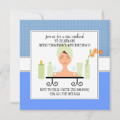 30e anniversaire Spa Weekend Getaway Invitation (Devant)