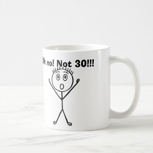 30e anniversaire tasse de café (Droite)