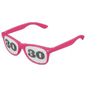 30E ANNIVERSAIRE TORTIE FÊTE ROSE Lunettes de sole (Angle)