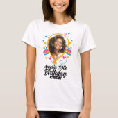 30e anniversaire Tshirt de fête personnalisé (Devant)