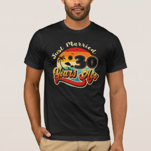 30e bruiloft Jubileum cruise Gehuwd 30 jaar T-shirt