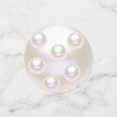 30e bruiloft Jubileum Pearl Confetti (Kleine voorkant)