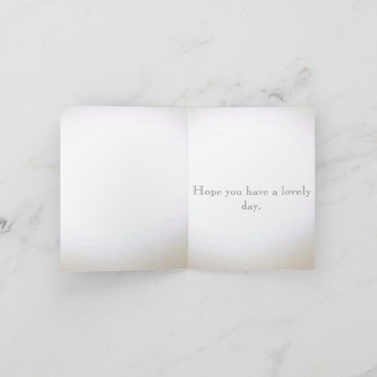 30e bruiloft Jubileum Pearl Kaart (Binnen)