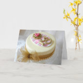 '30e carte d'anniversaire' (Fleur jaune)