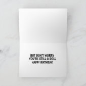 30E CARTES D'ANNIVERSAIRE, VOUS ÊTES ENCORE UNE DO (Intérieur)