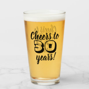 30e geboorte-kaas tot 30 jaar bier/Drink Glas