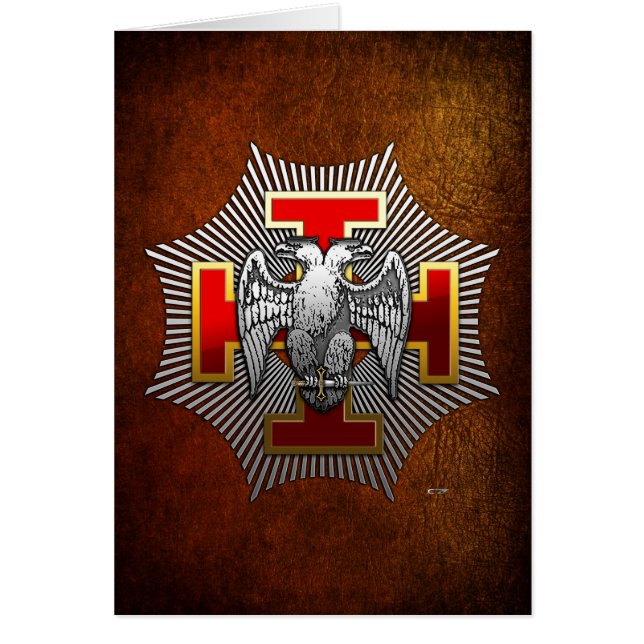 30e graad: Knight Kadosh (Voorkant)