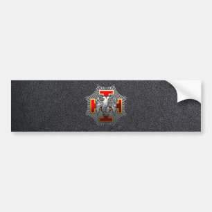 30e graad: Knight Kadosh Bumpersticker