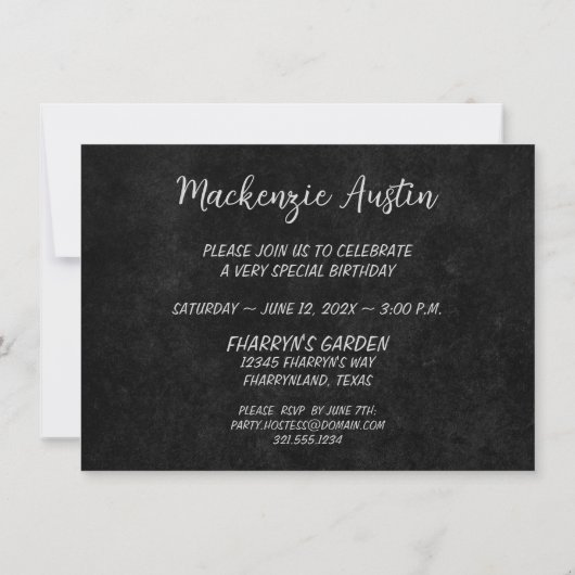 30e Groen | Aangepaste geboortedag-Jubileum | Kaart (Achterkant)