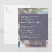 30e huwelijksverjaardag moderne parel uitnodiging (Voorkant / Achterkant)