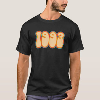 30e jaarontwerp u2013 1993 retro t-shirt