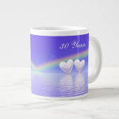 30e Jubileum Parelharten Jumbo Mok (Voorkant rechts)