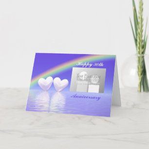 30e Jubileum Pearl Hearts (voor foto) Kaart