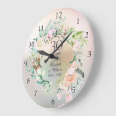 30e Jubileum Rozen Floral Pearl Grote Klok (Hoek)