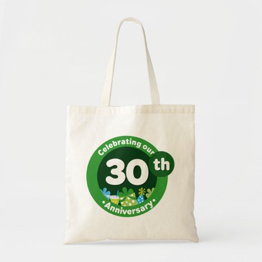 30e Jubileum Tote Bag (Voorkant)