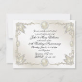 30e Jubileum uitnodigen voor bruiloft Kaart (Achterkant)