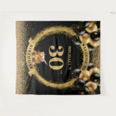 30e Man verjaardag whisky Wandkleed (Voorkant (horizontaal))