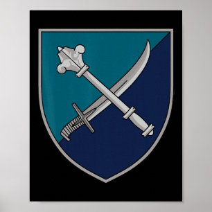 30e Marinierskorps (Oekraïne) Oekraïense Milities Poster