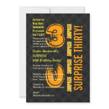 30e millle SURPRISE - Zwarte en Gold E002 - Modern