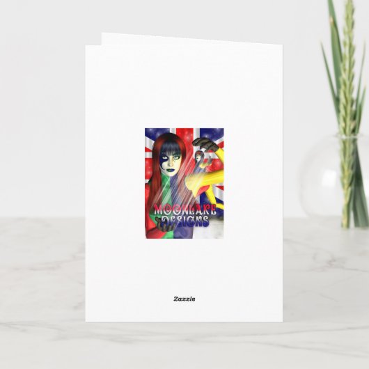 30e Parel jubileum Moeder en Vader Kaart (Achterkant)